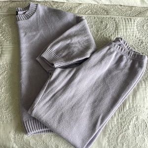 Nasty gal lavender knit set